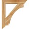 Ekena Millwork Imperial Traditional Rough Sawn Bracket, Western Red Cedar, 4"W x 28"D x 32"H BKT04X28X32IMP01RWR - alternate 3